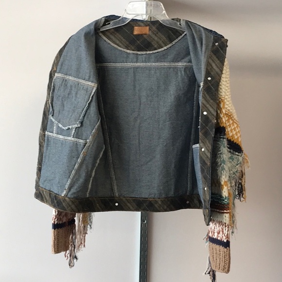 POL-KNIT SLEVES JEAN JACKETS - Picture 9 of 16